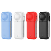 Para Insta360 X4 PULUZ Funda protectora de silicona a prueba de polvo de cuerpo completo, Funda protectora